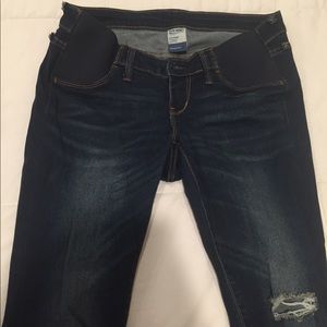 Old Navy rockstar maternity jeans